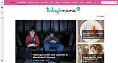 Desktop Screenshot of houston.todaysmama.com