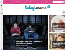Tablet Screenshot of houston.todaysmama.com